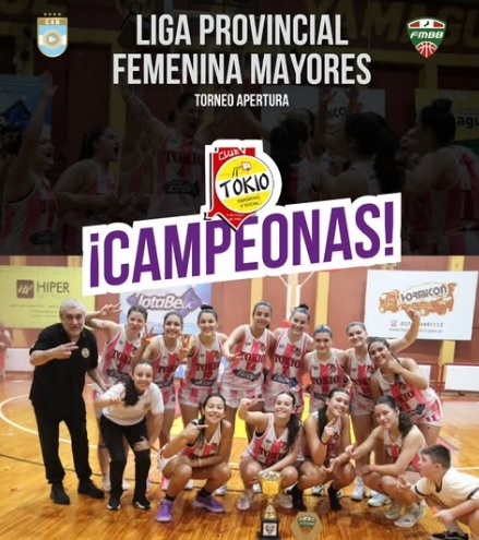 Tokio bicampeón Liga Provincial Femenina